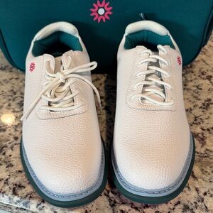 New! Heathlander Men’s White Golf Shoe
